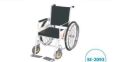 Metal Black manual fixed type wheelchair