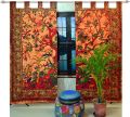 Multi Color Printed Marusthali boho window curtain
