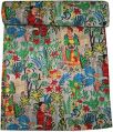 Cotton Rectangular Printed Marusthali frida kahlo quilt