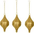 Brass Golden Marusthali moroccan lamp