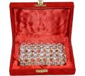 Transparent Polished Marusthali vintage crystal jewellery box