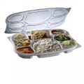 Plastic Rectangular Square Available in Many Colors Plain meal trays