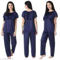 Rayon Available in Different Color Plain ladies nightwear