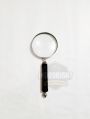 IndoBright Steel Round Silver detailed viewing handmade magnifying glass lens