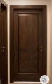 Swastik Teak Wood Polished Solid Wood Metallic Swing Plain sagwan wood door