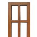Brown Plain Polished teak wood window frame