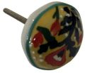 Available In Different Shapes Multicolor Ceramic Door Knobs