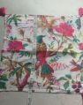 Square Hand Painted Printed cotton cushion cover