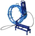 Round BLUE SPM mild steel hydraulic external line up clamp