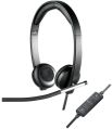 Black Call Center Headset