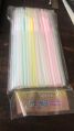 Multicolor Bend Plastic Drinking Straw