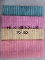 Available in Many Colors Striped handloom stripe slub fabric