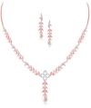 angelic purity diamond necklace set