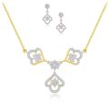 Beatrice Diamond Pendant Set