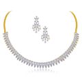 carlotta diamond necklace set