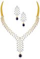 mary diamond necklace set