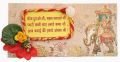 Craft Paper Rectangular Multicolor Printed traditional wedding shagun envelopes