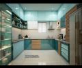 Peninsula Layout Modular Kitchen