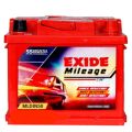 Red New 12V exide mileage mldin50 car battery