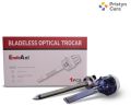 white New optical disposable endoaxl plastic trocar