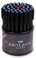 Round Blue New Red Blue Black pentonic linc lnptp50as ball point pen