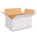 White single ply duplex board box