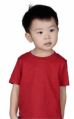 Cotton Round Half Sleeves kids plain toddler tshirt