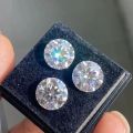Polished Shiny-white Shree Ram Export Round Brilliant Cut Diamonds