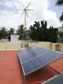 10 kW solar wind hybrid power plant