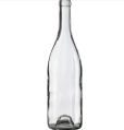 750 Ml Transparent Wine Glass Bottle