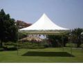White polyester pagoda tent