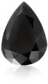 Sparkling 3 Ct.Pear Cut Black Diamond For Jewellery