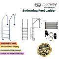 Macway Macway Macway Stainless Steel 304 Polished Silver SS Original Colour New Depends on Product Type and Size Stainless Steel Swimming Pool Ladder