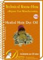 Herbal Hair Dye Oil  Manufacturing Technology (TNHR192)