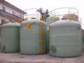 Coated Vertical FRP Chemical Tank