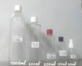 Transparent plastic pet bottle