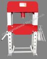 OM Brand New 3 Phase Manual Polished Cast Iron Red 40 ton hand operated hydraulic press
