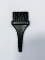 Black plastic hair die brush