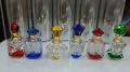 Attar color crystal bottles