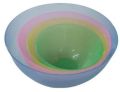 Round Different Color Rolex plastic mixing bowl