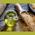 pale yellow VDH Flaxseed Oil