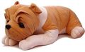 Brown Plain bull dog soft toy