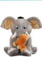 Grey Plain elephant monkey soft toy