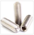 Silver New Round stainless steel grub screw