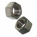 Silver Stainless Steel Hex Nut