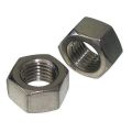 Titanium Steel Round Silver Titanium Nut