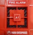 Electric Battery red fire alarm