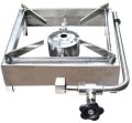 Milkmaster Milkmaster SS304 Silver stainless steel gobour gas stove single burner