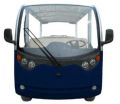 Mild Steel 48V System Steel AQUILA EV 11 seater metallic dark blue electric sightseeing bus