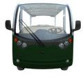 48V System AQUILA EV 11 seater metallic green electric sightseeing bus